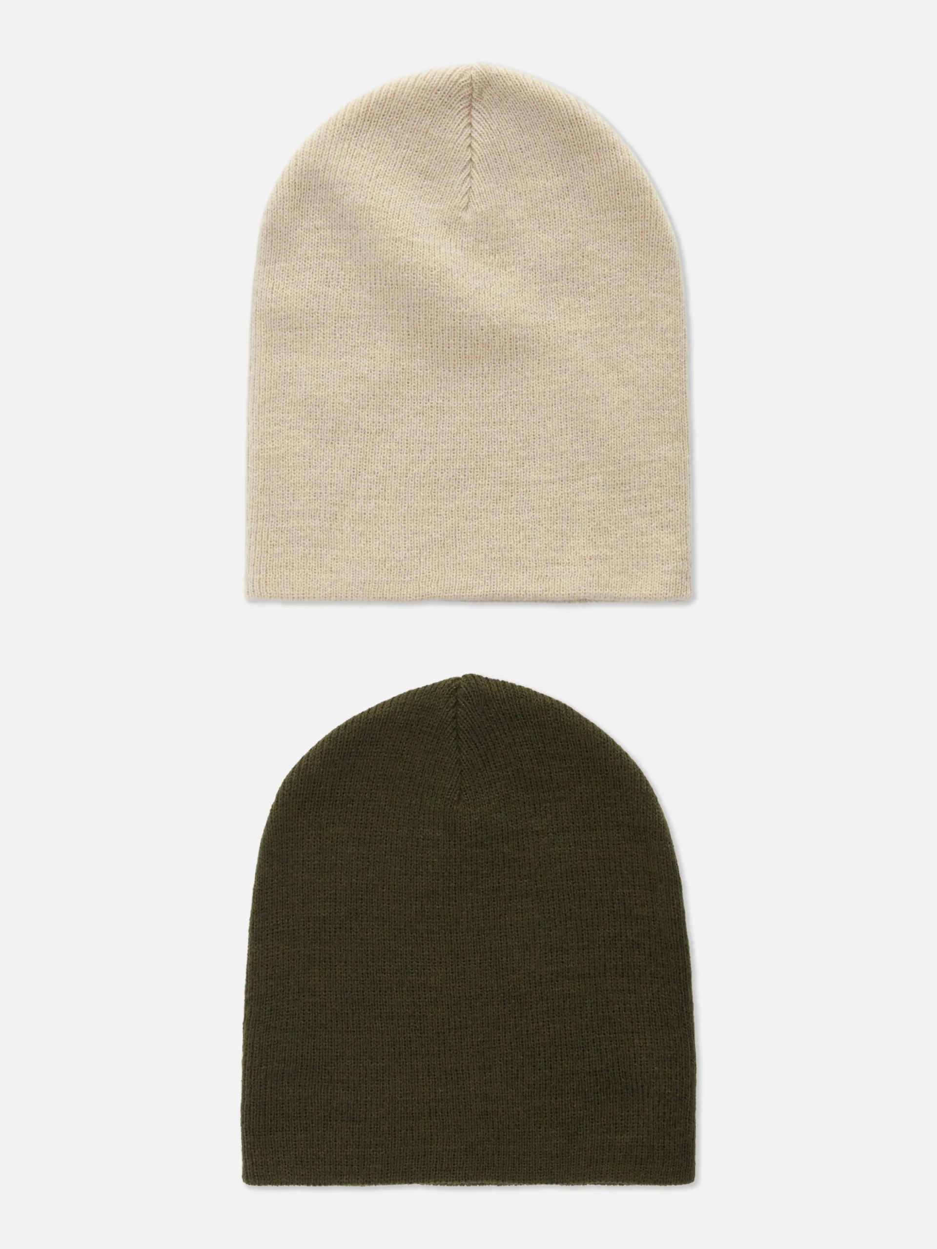 Pack 2 Gorros Malha Fina