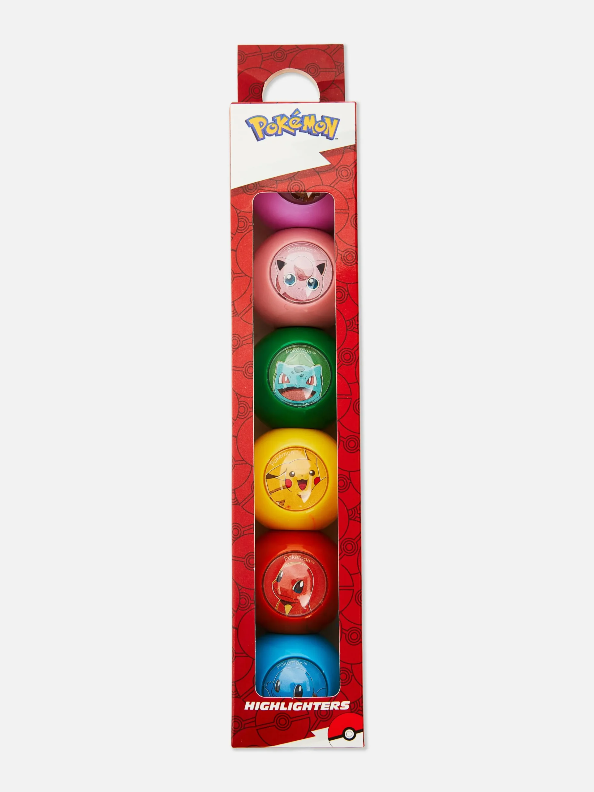 Pack 6 Marcadores Empilháveis Pokémon