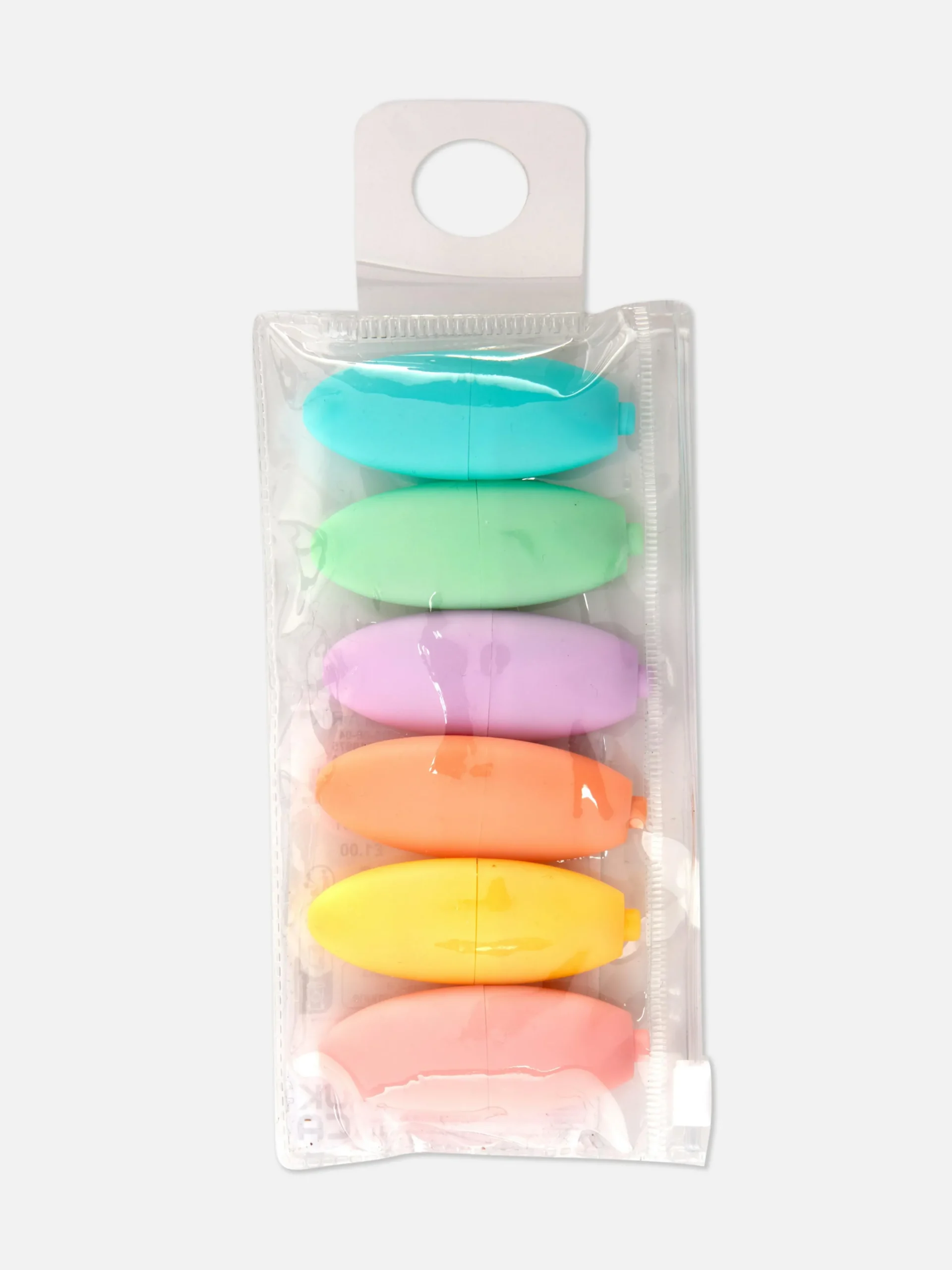 Pack 6 Marcadores Fluorescentes Mini