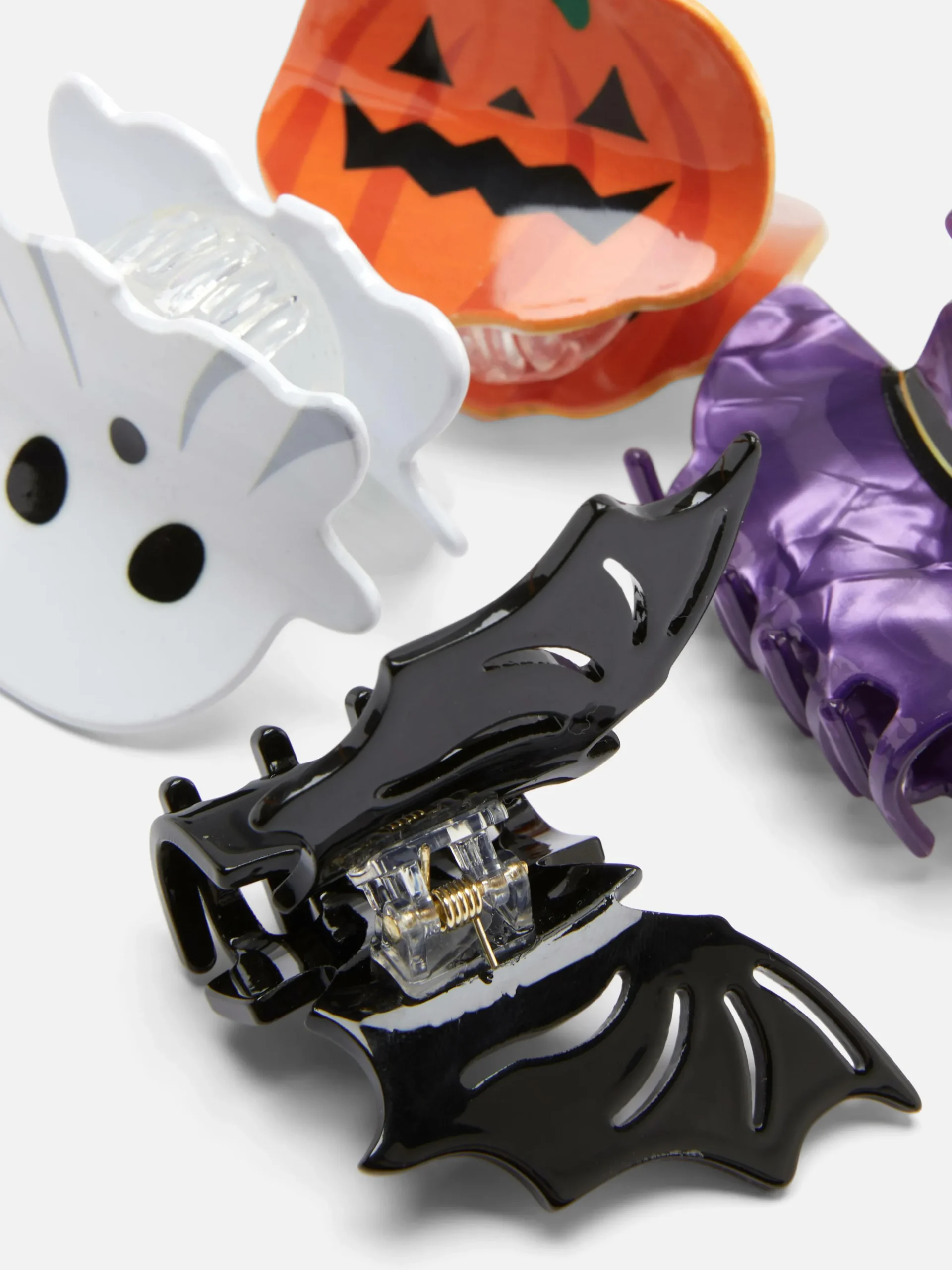 Pack 4 Molas Cabelo Halloween