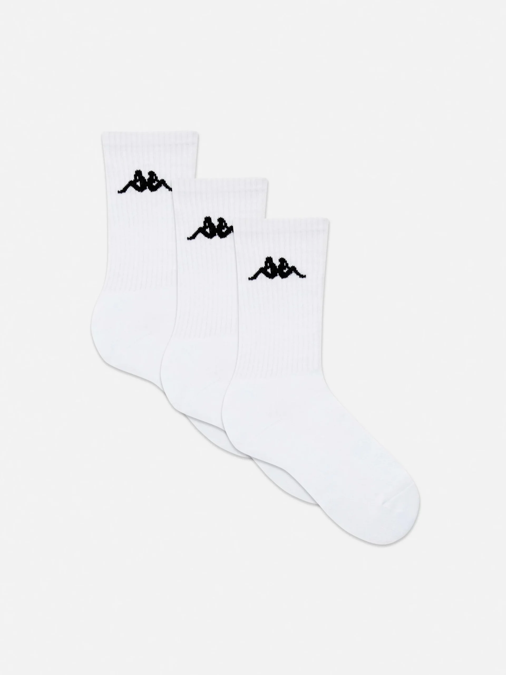 Pack 3 Pares Meias Caneladas Kappa X Primark