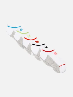 Pack 5 Pares Meias Desporto Riscas