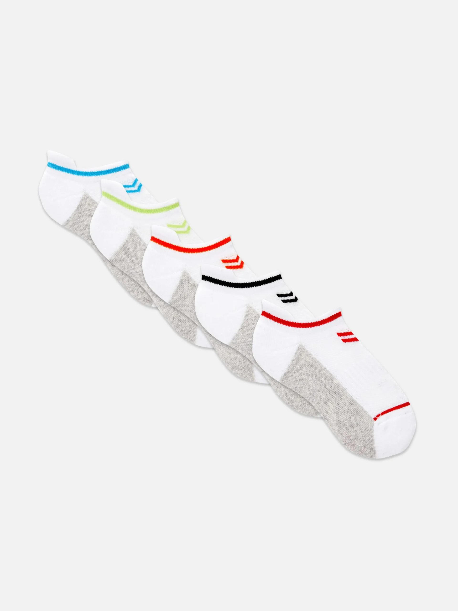 Pack 5 Pares Meias Desporto Riscas