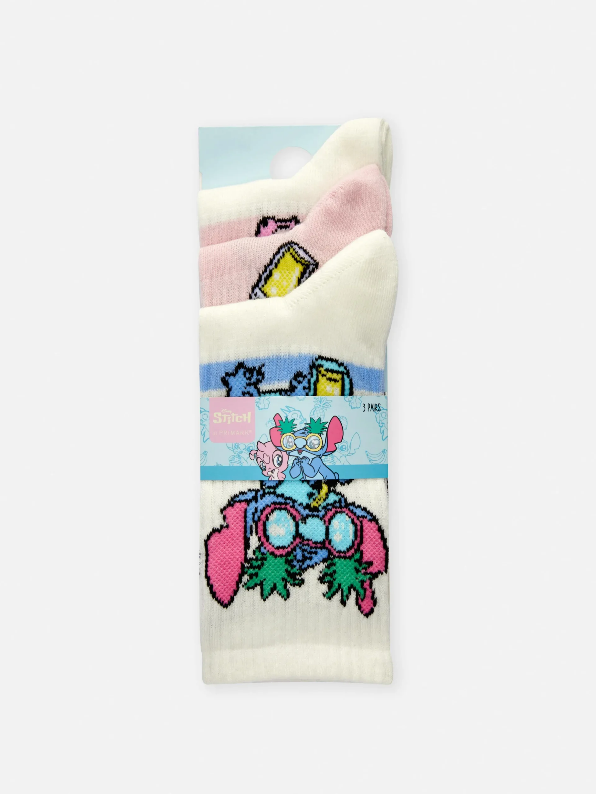 Pack 3 Pares Meias Disney Lilo & Stitch