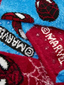 Pack 2 Pares Meias Felpudas Marvel Homem-Aranha