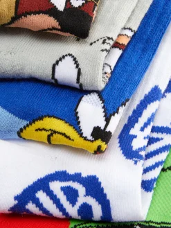 Pack 5 Pares Meias Looney Tunes
