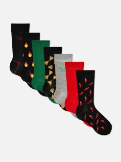 Pack 7 Pares Meias Sortidas