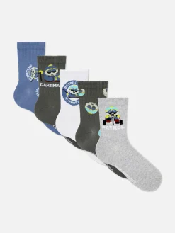 Pack 5 Pares Meias South Park Cartman