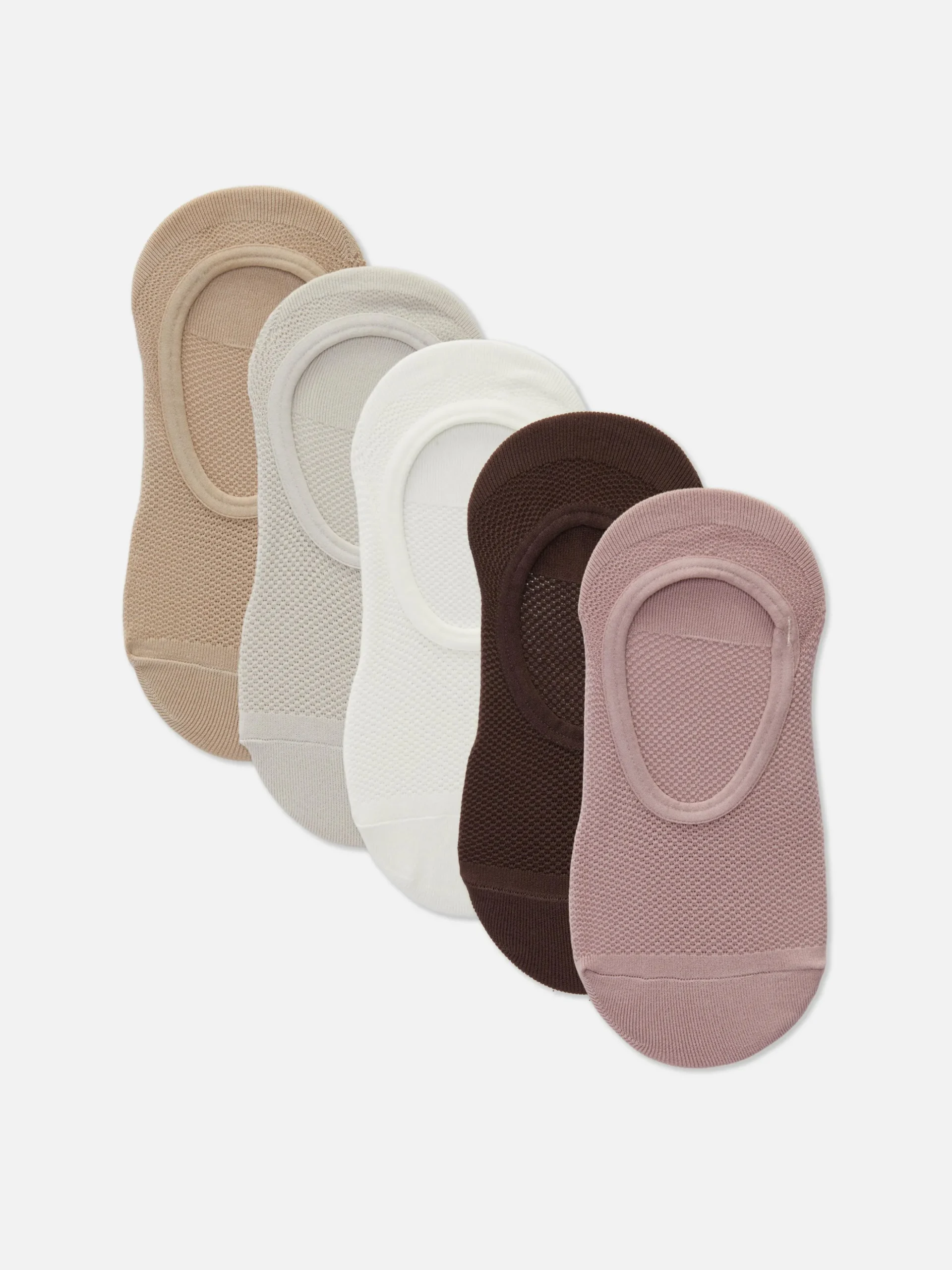 Pack 5 Pares Pezinhos Texturados Tonais
