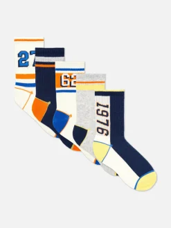 Pack 5 Pares Soquetes Varsity