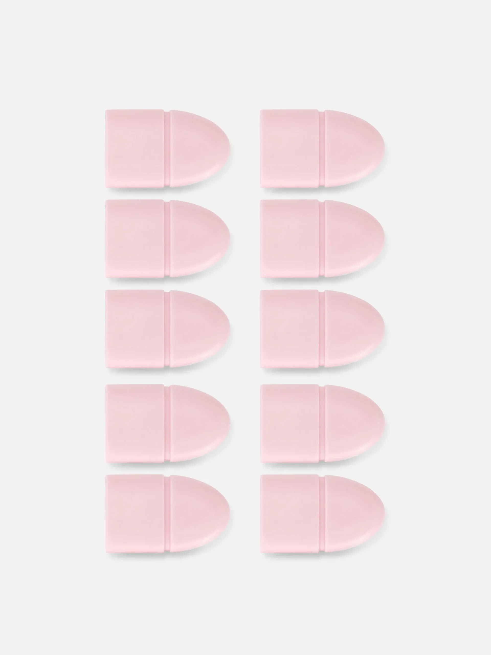 Pack 10 Protetores De Imersão Em Silicone Para Remover Verniz