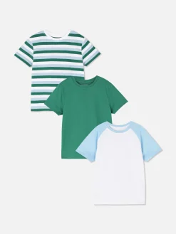 Pack 3 T-shirts Manga Curta
