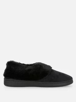 Pantufas Mocassim Forro Imitação Pelo