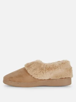 Pantufas Mocassim Forro Imitação Pelo