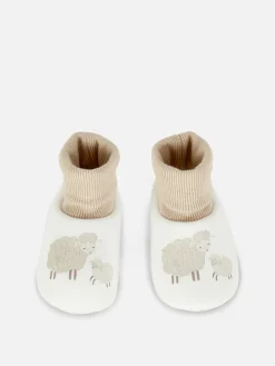 Pantufas Parte Superior Meia Ovelha