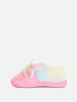 Pantufas Sola Borracha Unicórnio