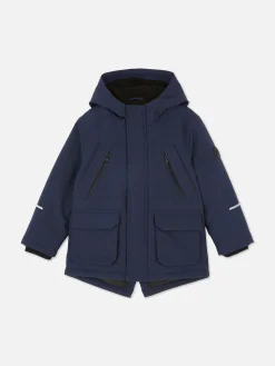 Parka Capuz Quatro Bolsos