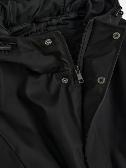 Parka Capuz Revestimento Borracha