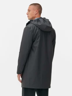 Parka Capuz Revestimento Borracha