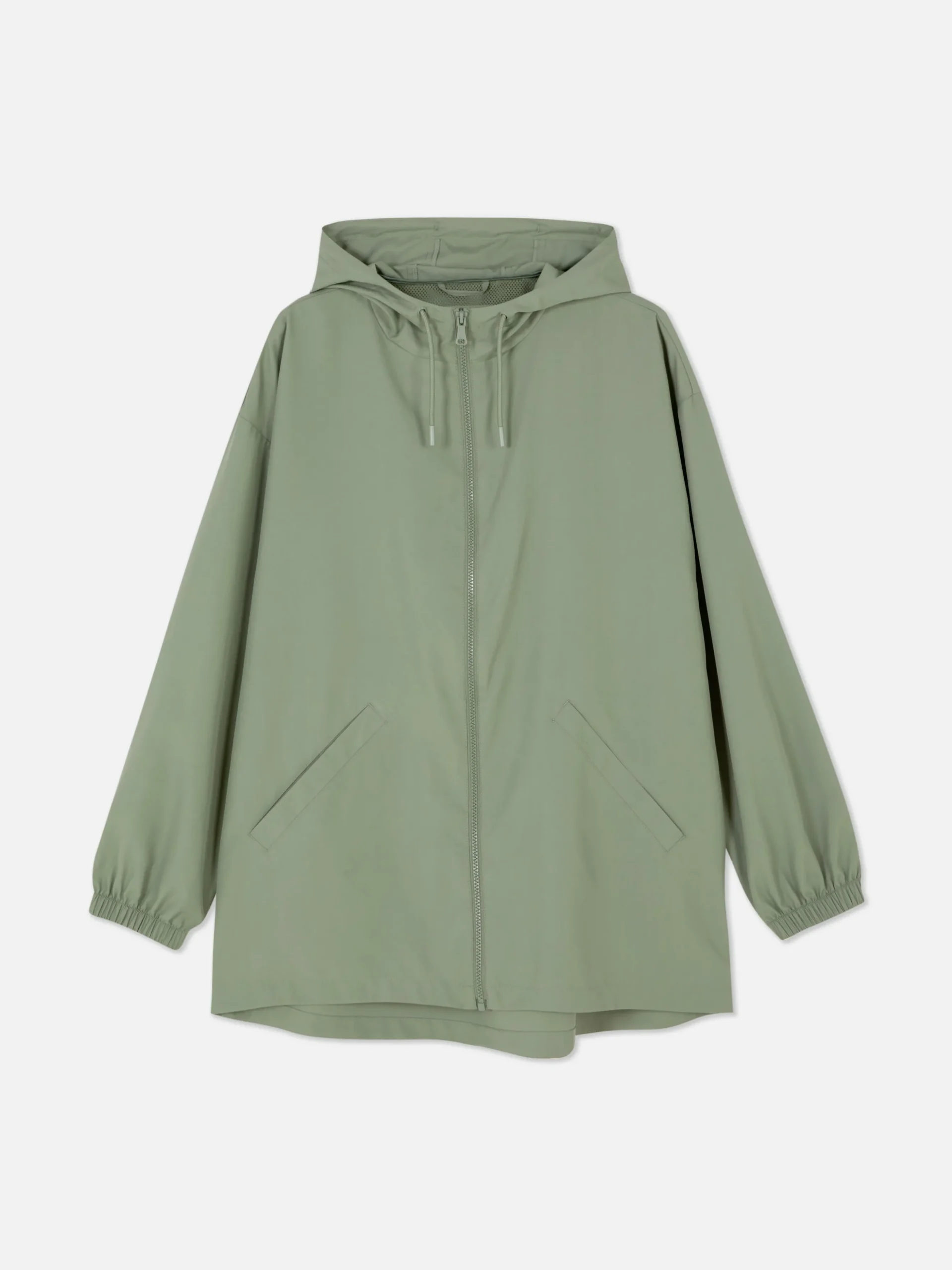 Parka Impermeável Capuz Leve