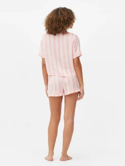 Pijama Camisa/calções Cetim
