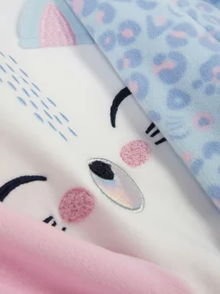 Pijama Malha Polar Gato