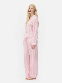 Pijama Manga Comprida Cetim
