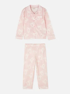 Pijama Manga Comprida Laço