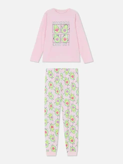 Pijama Veludo Abacate