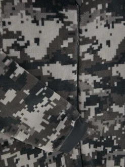Pijama-macacão Fecho Correr Padrão Camuflado