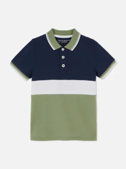 Polo Blocos De Cor