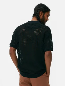 Polo Croché Ponto Aberto