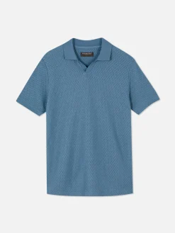 Polo Malha Texturada Kem