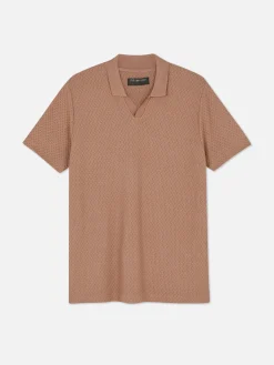 Polo Malha Texturada Kem