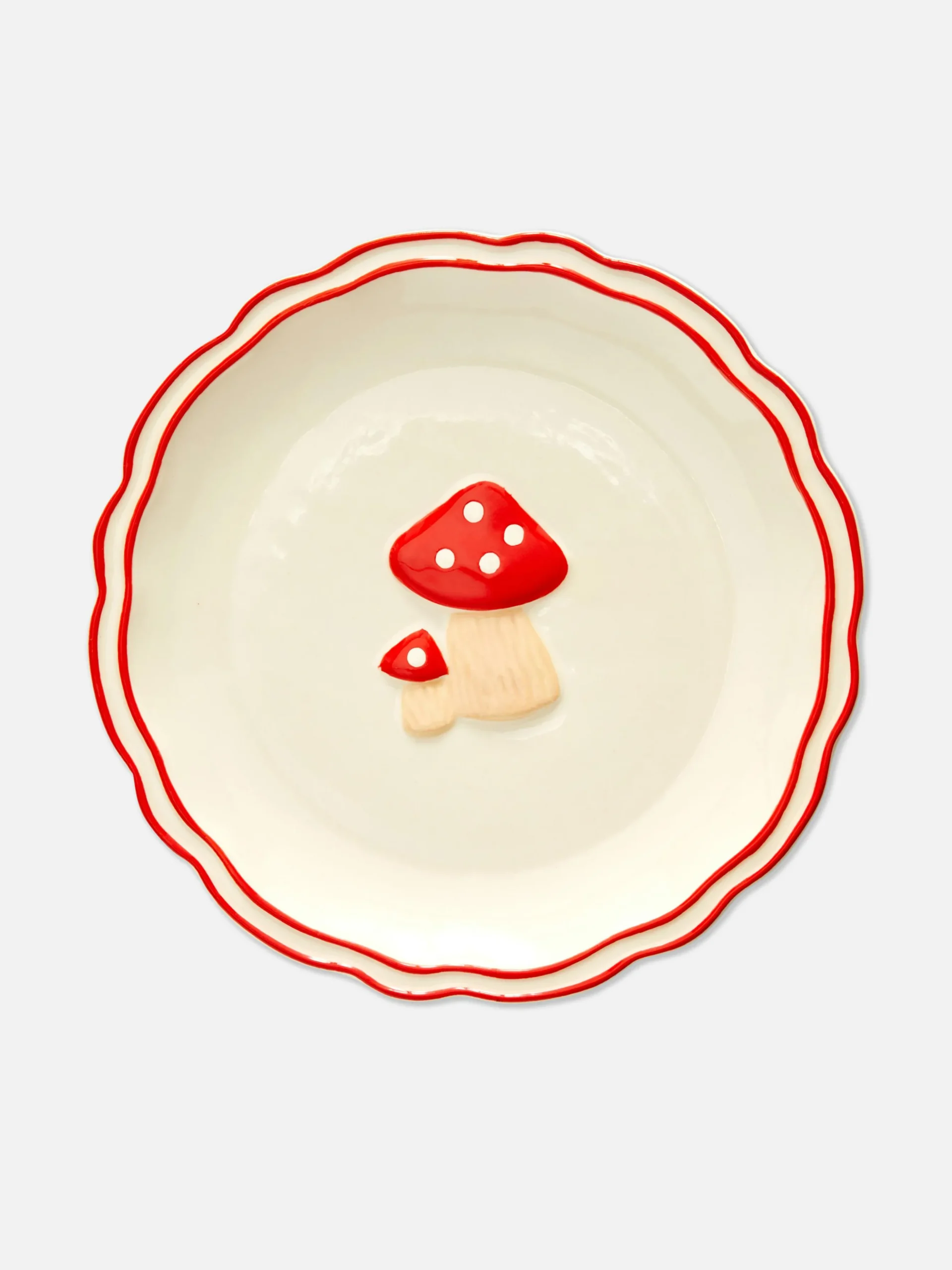 Prato Pão Cogumelo