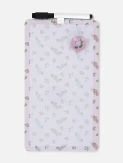 Quadro Branco Padrão Floral