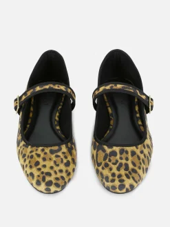 Sabrinas Mary Jane Padrão Leopardo