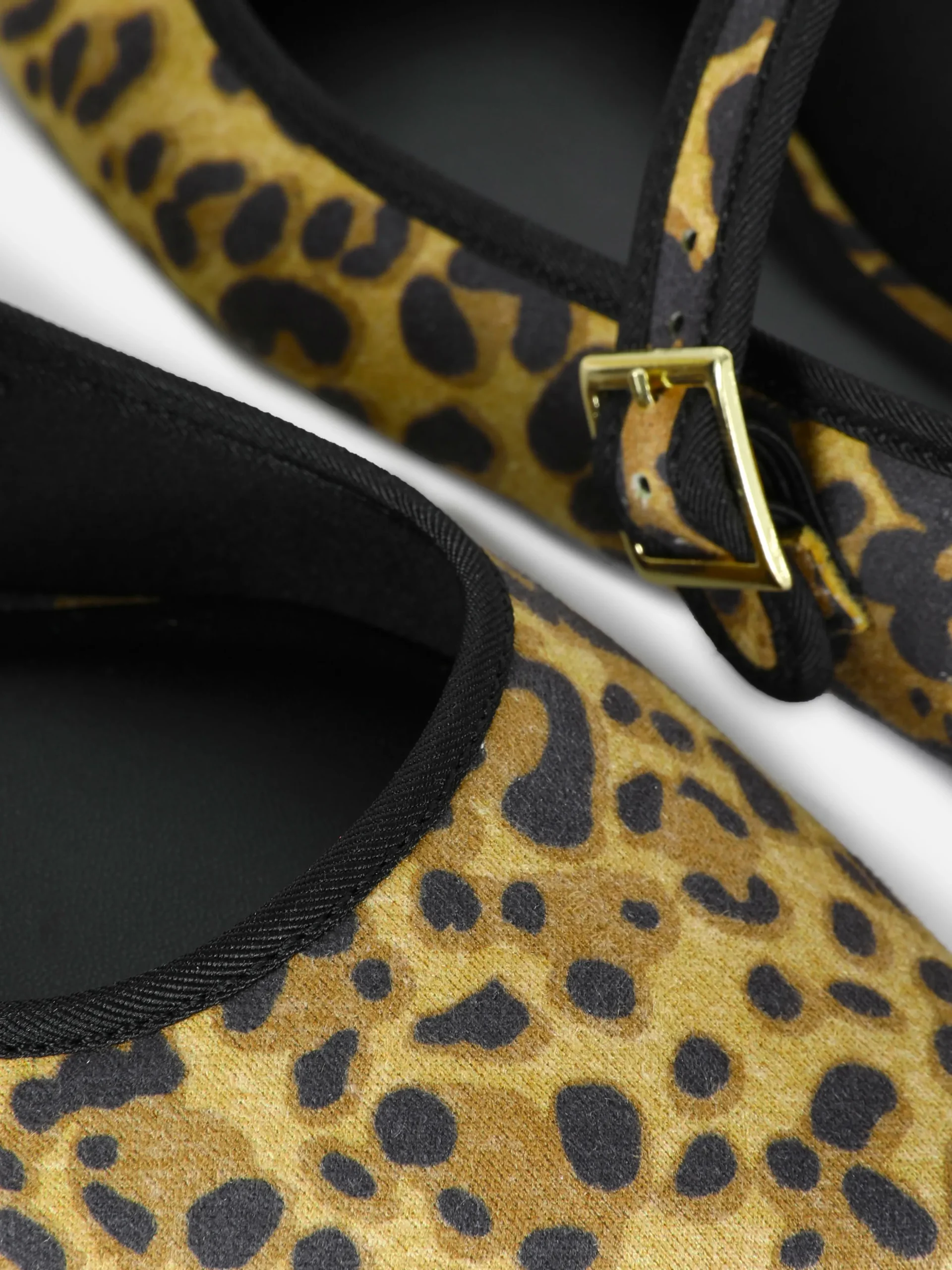 Sabrinas Mary Jane Padrão Leopardo