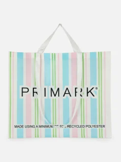Saco Compras XL Estampado Riscas