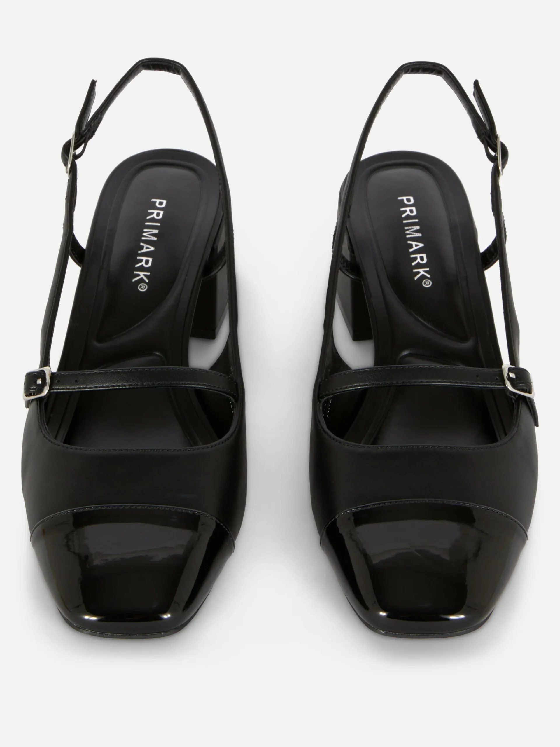 Sapatos Mary Jane Tacão Fecho Atrás