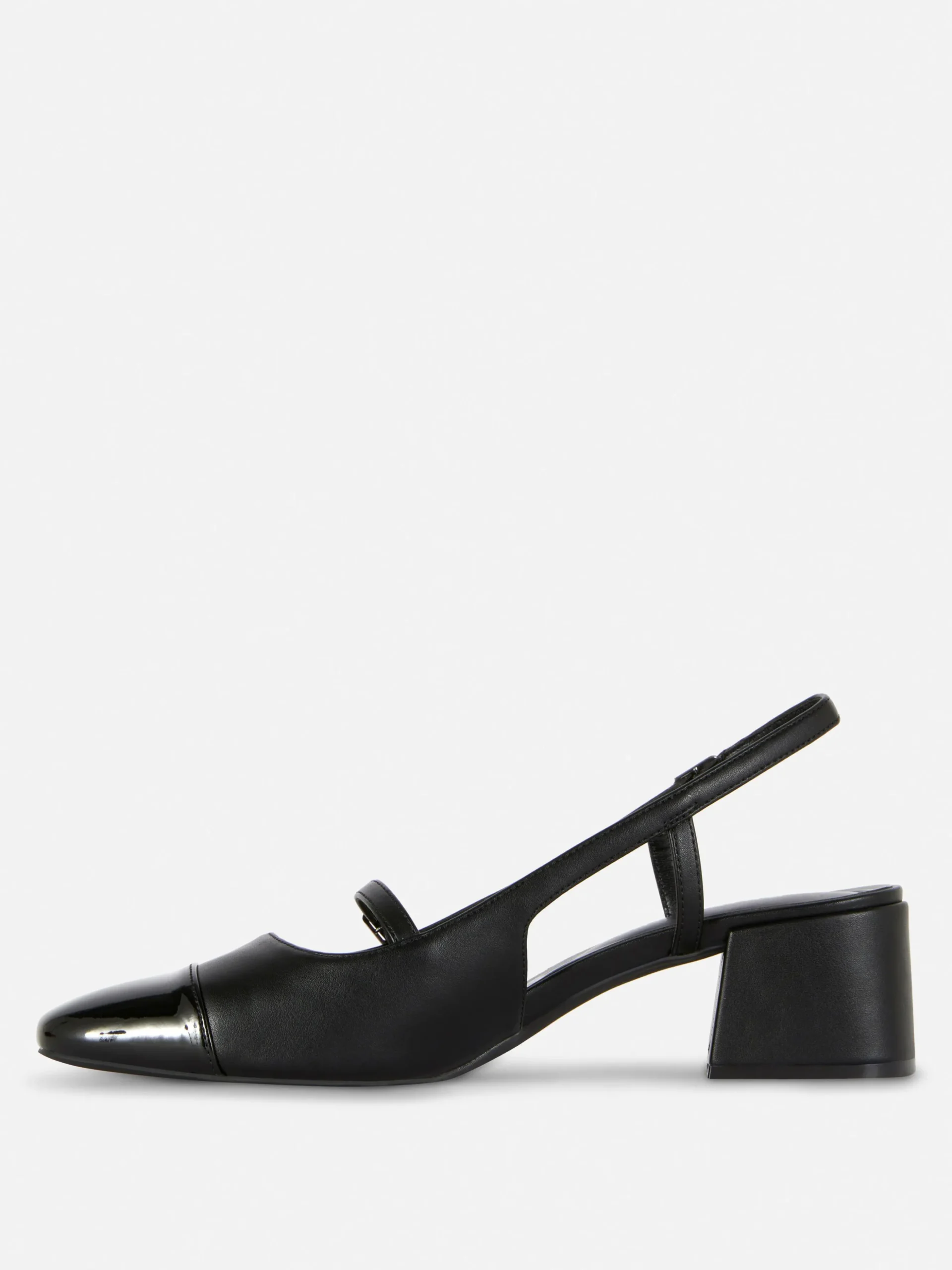 Sapatos Mary Jane Tacão Fecho Atrás