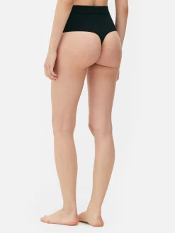 Tanga Modeladora S/ Costuras Cintura Subida