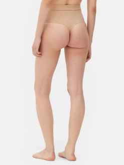 Tanga Modeladora S/ Costuras Cintura Subida