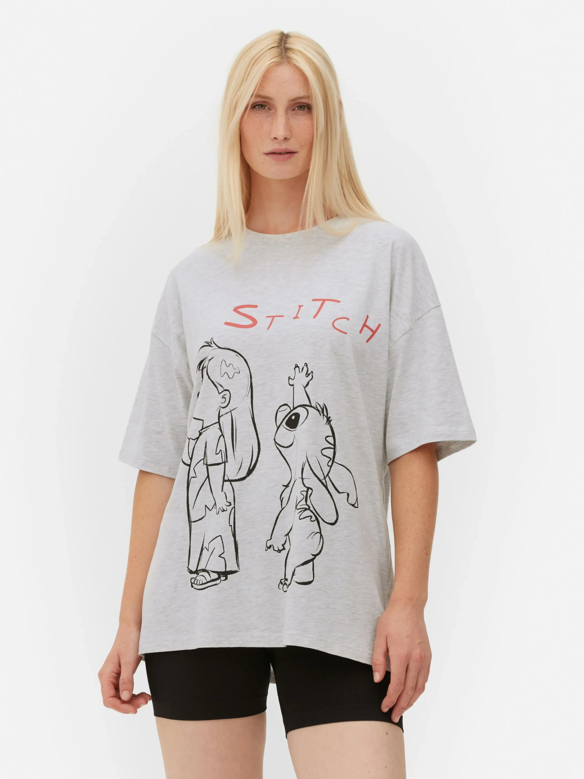 T-shirt Corte Grande Disney Stitch