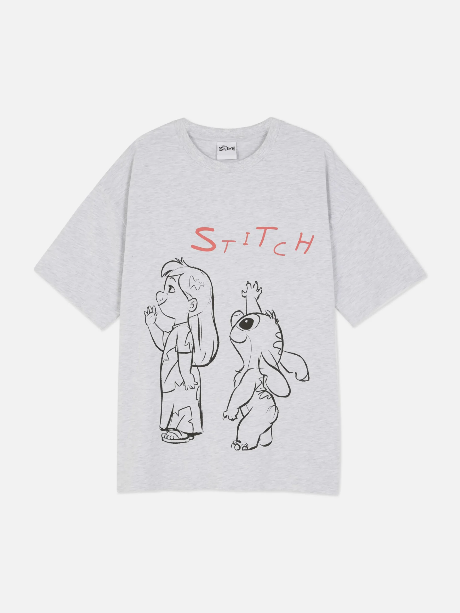 T-shirt Corte Grande Disney Stitch