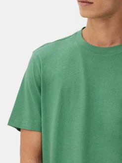 T-shirt Corte Regular Decote Redondo