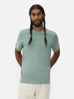 T-shirt Corte Regular Decote Redondo