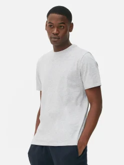 T-shirt Corte Regular Mesclada