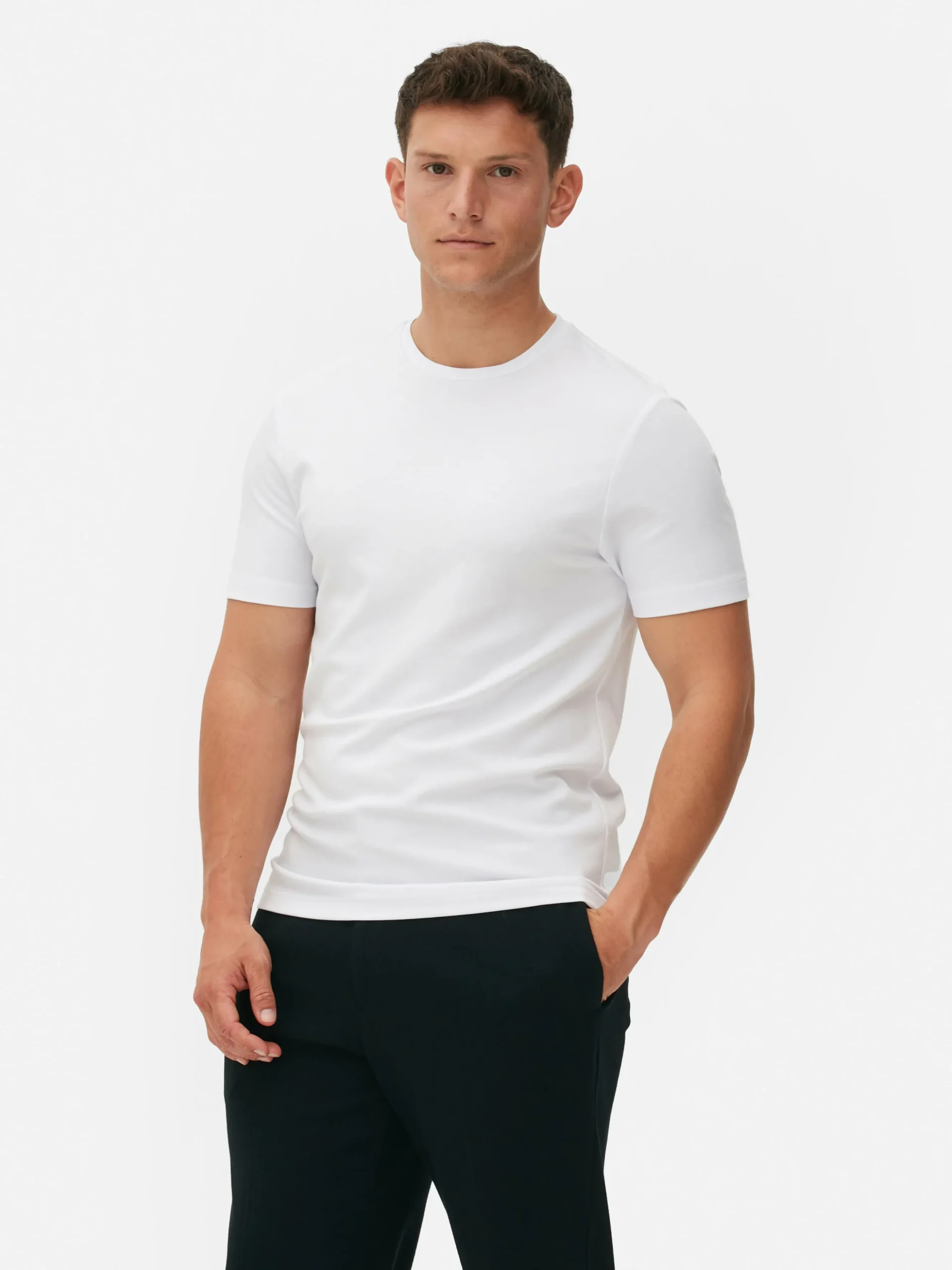 T-shirt Decote Redondo Kem