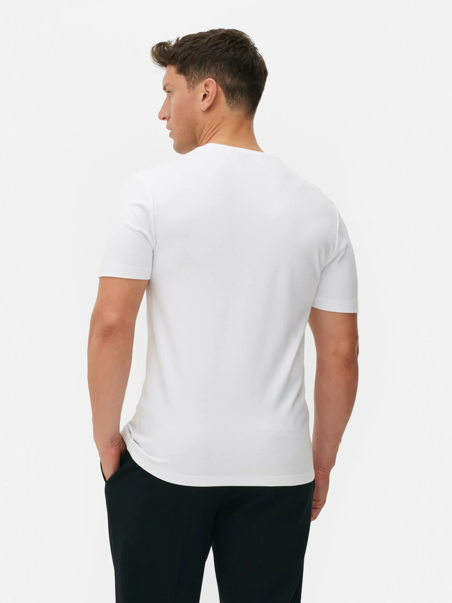 T-shirt Decote Redondo Kem